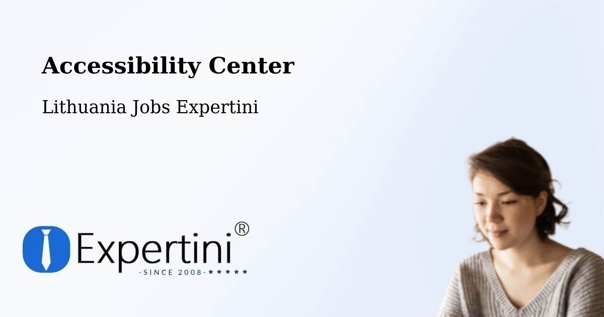 Accessibility Statement – Eišiškės - Lithuania Jobs Expertini