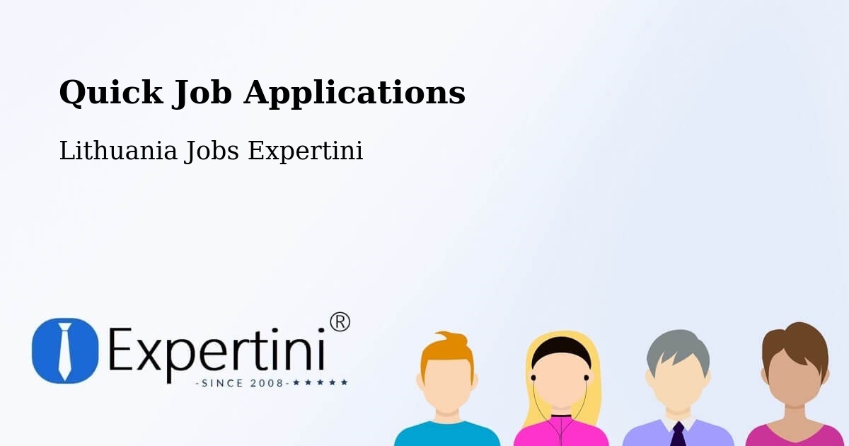 Quick Apply Feature – Eišiškės - Lithuania Jobs Expertini