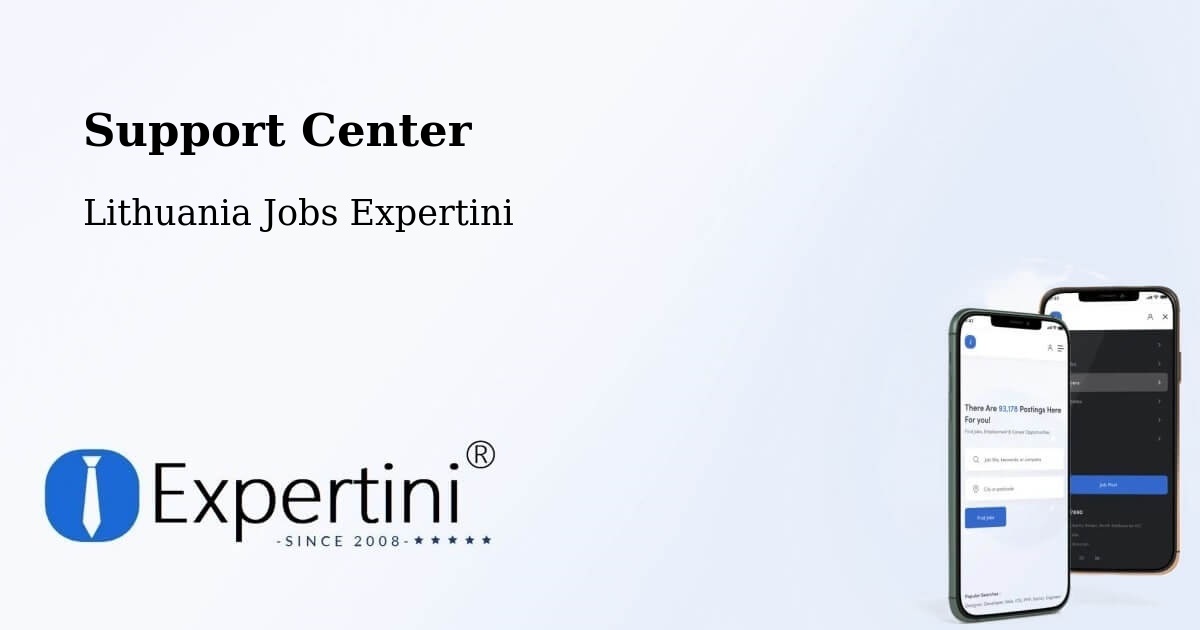 Support Services – Eišiškės - Lithuania Jobs Expertini