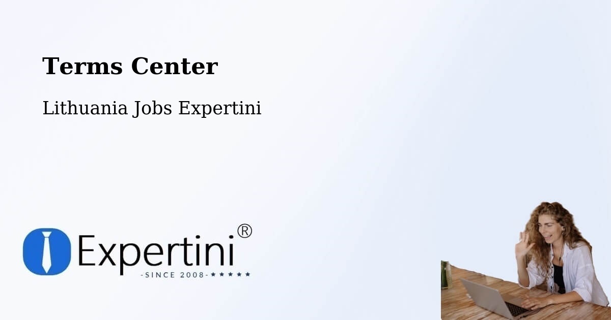 Terms of Service – Eišiškės - Lithuania Jobs Expertini
